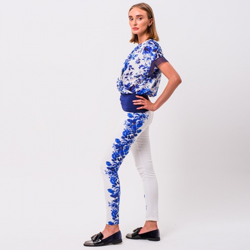 Блуза с шелком OROBLU фото 2