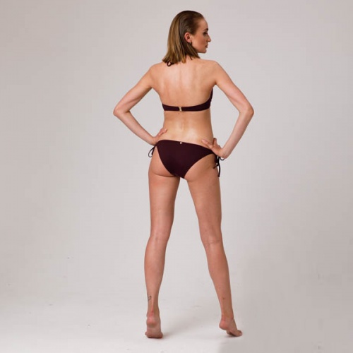 Раздельный купальник с сливового цвета OROBLU  фото 5